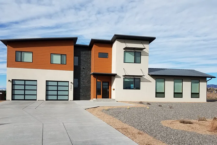 Raynor StyleView garage door shown on a home