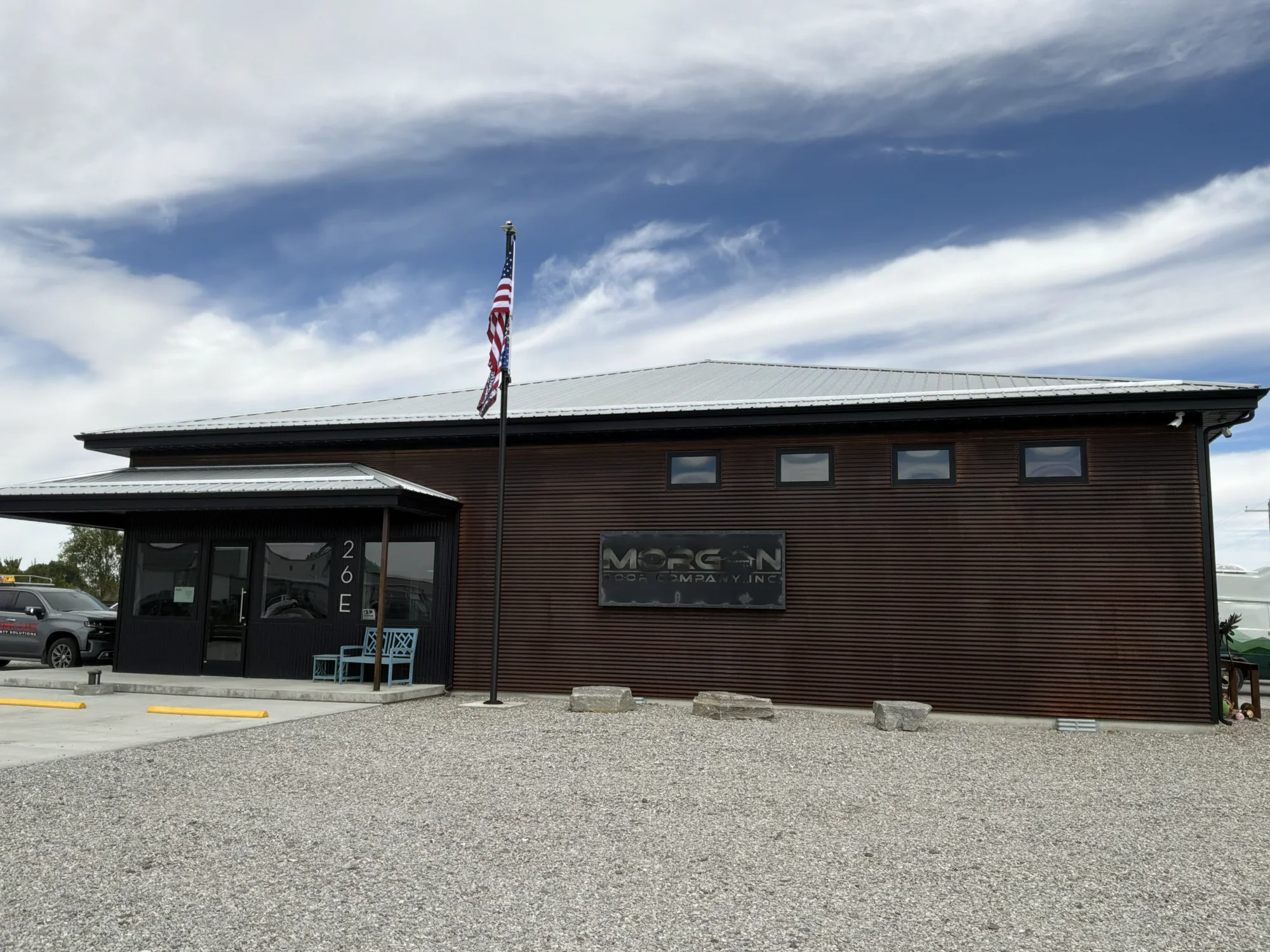Morgan Door Company office in Burley, Idaho